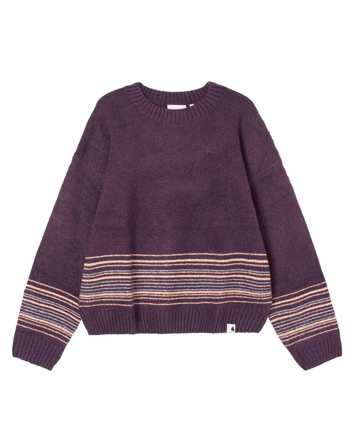 Carhartt(カーハート)の「Carhartt W DILLON SWEATER I029516(ニット/セーター・レディース・ネイビー・LARGE)」の9枚目の写真