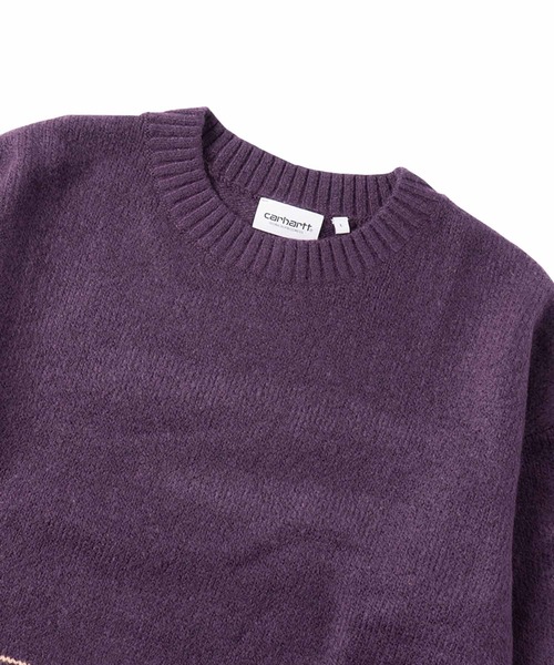 Carhartt(カーハート)の「Carhartt W DILLON SWEATER I029516(ニット/セーター・レディース・ネイビー・LARGE)」の11枚目の写真