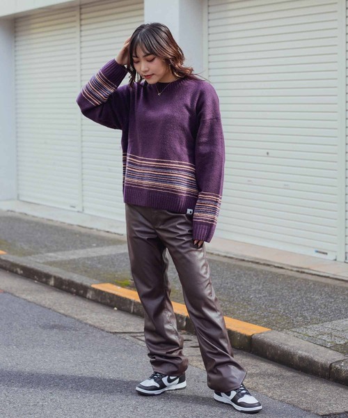 Carhartt(カーハート)の「Carhartt W DILLON SWEATER I029516(ニット/セーター・レディース・ネイビー・LARGE)」の16枚目の写真