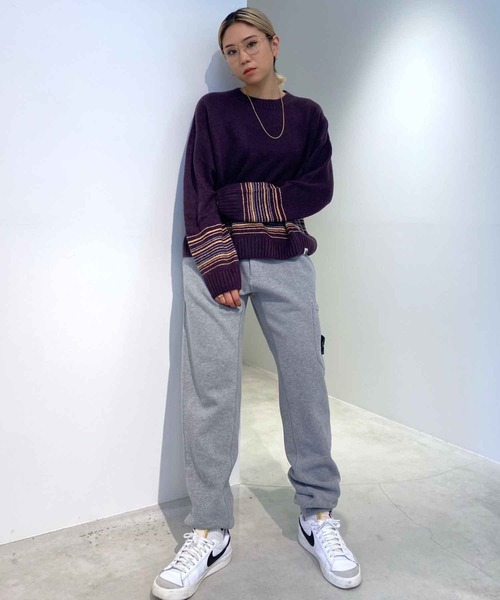 Carhartt(カーハート)の「Carhartt W DILLON SWEATER I029516(ニット/セーター・レディース・ネイビー・LARGE)」の17枚目の写真