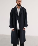 LIDNM(リドム)の「WOOL CHECK TRENCH COAT(トレンチコート)」 - WEAR 期間限定スペシャル リドム 80着限定 ウールチェックトレンチコート トレンチコート