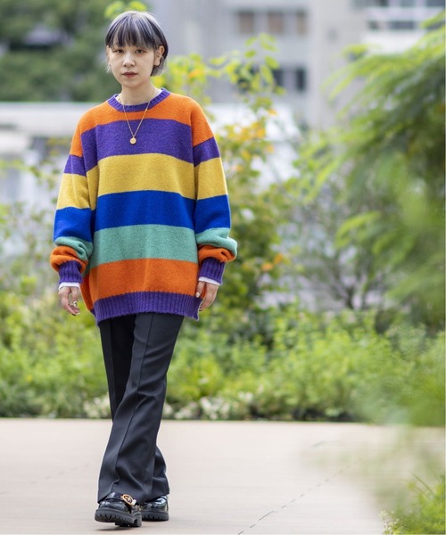 ジャミーソンズ　ビームス＋　ニット　セーター　総柄　ウール ジャミーソンズです。｜ビームス プラス 原宿｜BEAMS