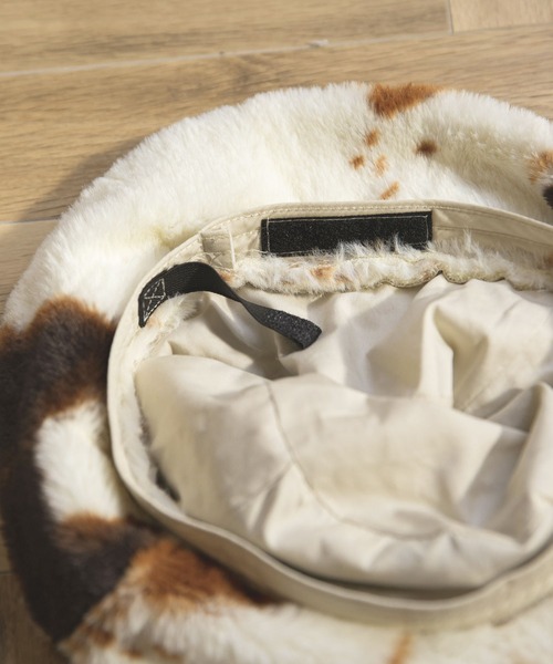 rectangle（レクタングル）の「ファーバケットハット（ハット・レディース・ブラック/ベージュ/アイボリー/ブラウン系・FREE）」の19枚目の写真