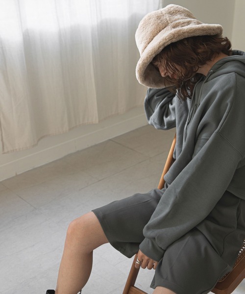 rectangle（レクタングル）の「ファーバケットハット（ハット・レディース・ブラック/ベージュ/アイボリー/ブラウン系・FREE）」の15枚目の写真