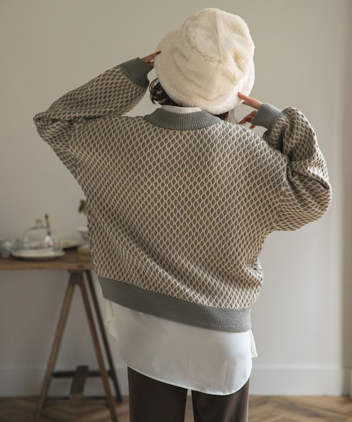 rectangle（レクタングル）の「ファーバケットハット（ハット・レディース・ブラック/ベージュ/アイボリー/ブラウン系・FREE）」の18枚目の写真