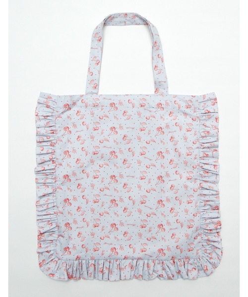 Little sunny bite(リトルサニーバイト)の「【Little Sunny Bite】LSB Logo frill tote bag(ショルダーバッグ・レディース・マルチ/レオパード・FREE)」の3枚目の写真
