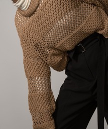 crew neck low gauge knit