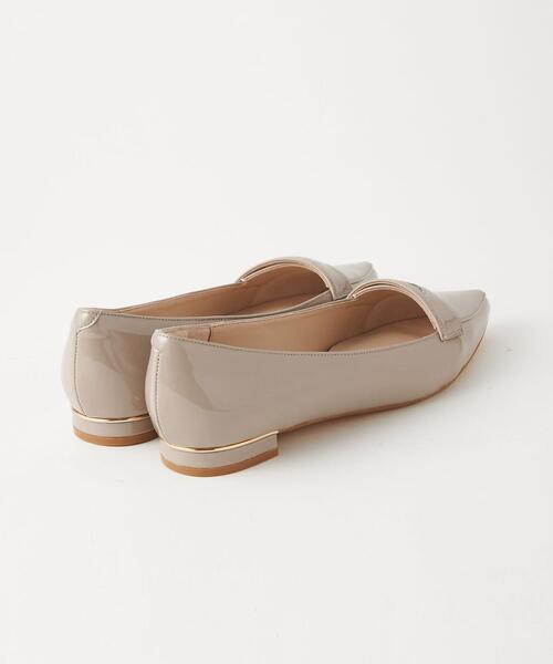 green label relaxing（グリーンレーベルリラクシング）の「ポインテッド モカ フラットシューズ(1.5cmヒール)（その他シューズ・レディース・ライトグレー/ブラック/ベージュ・22cm/22.5cm/23cm/23.5cm/24cm/24.5cm/25cm）」の14枚目の写真