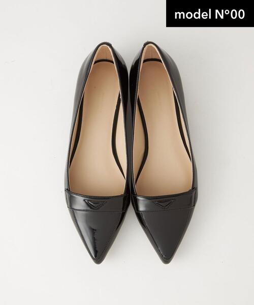 green label relaxing（グリーンレーベルリラクシング）の「ポインテッド モカ フラットシューズ(1.5cmヒール)（その他シューズ・レディース・ライトグレー/ブラック/ベージュ・22cm/22.5cm/23cm/23.5cm/24cm/24.5cm/25cm）」の6枚目の写真