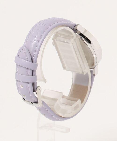 LOVETOXIC（ラブトキシック）の「合皮チェリーダイヤルウォッチ（アナログ腕時計・キッズ・ブラック/ラベンダー・FREE）」の3枚目の写真