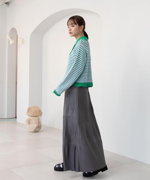 JILL by JILL STUART｜ランダムティアードボリュームスカート