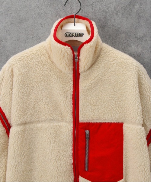 FACETASM（ファセッタズム）の「【FACETASM / ファセッタズム】HIGH-LOW FLEECE ZIPPER JACKET（ブルゾン・メンズ・ホワイト系その他・3）」の11枚目の写真