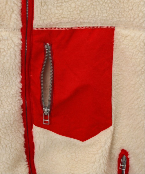 FACETASM（ファセッタズム）の「【FACETASM / ファセッタズム】HIGH-LOW FLEECE ZIPPER JACKET（ブルゾン・メンズ・ホワイト系その他・3）」の21枚目の写真