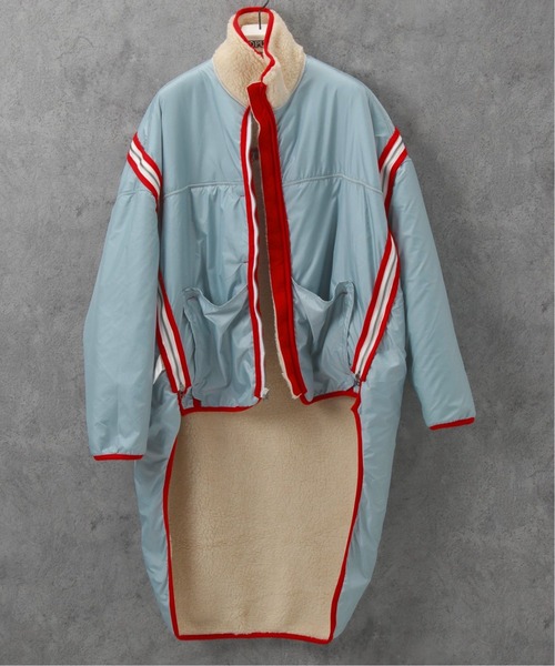 FACETASM（ファセッタズム）の「【FACETASM / ファセッタズム】HIGH-LOW FLEECE ZIPPER JACKET（ブルゾン・メンズ・ホワイト系その他・3）」の18枚目の写真