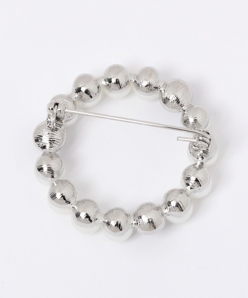 GLOBAL WORK(グローバルワーク)の「パールブローチ/260141(その他小物・レディース・ネイビー/オフホワイト/ホワイト系その他3/ホワイト・FREE)」の5枚目の写真