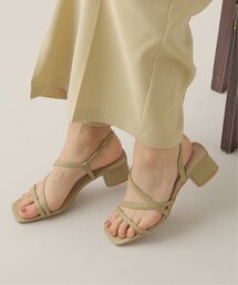 frames RAY CASSIN | スクエアトゥスムースサンダル(サンダル)