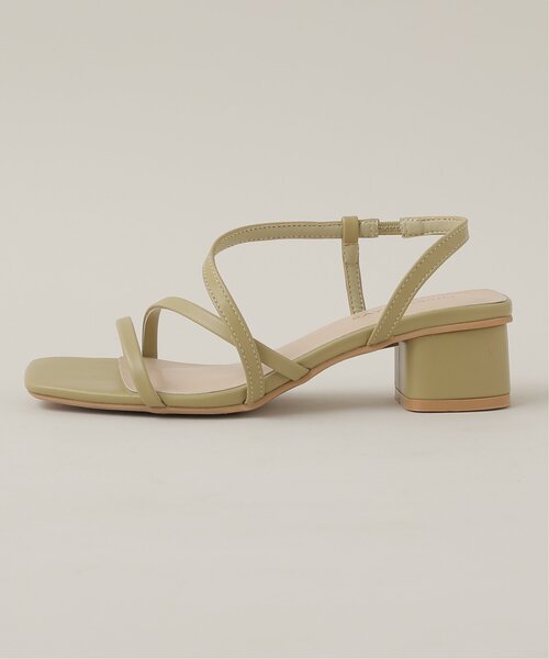 frames RAY CASSIN（フレームスレイカズン）の「スクエアトゥスムースサンダル（サンダル・レディース・ベージュ/ブラック/グリーン・X-LARGE/LARGE/SMALL/MEDIUM）」の10枚目の写真