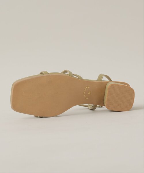 frames RAY CASSIN（フレームスレイカズン）の「スクエアトゥスムースサンダル（サンダル・レディース・ベージュ/ブラック/グリーン・X-LARGE/LARGE/SMALL/MEDIUM）」の12枚目の写真