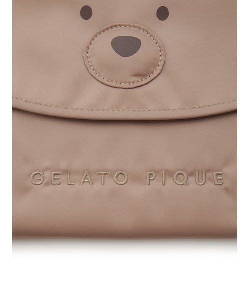 gelato pique（ジェラートピケ）の「【ONLINE限定】ベア母子手帳ケースL（母子手帳ケース・レディース・ベージュ/ピンクベージュ・FREE）」の6枚目の写真