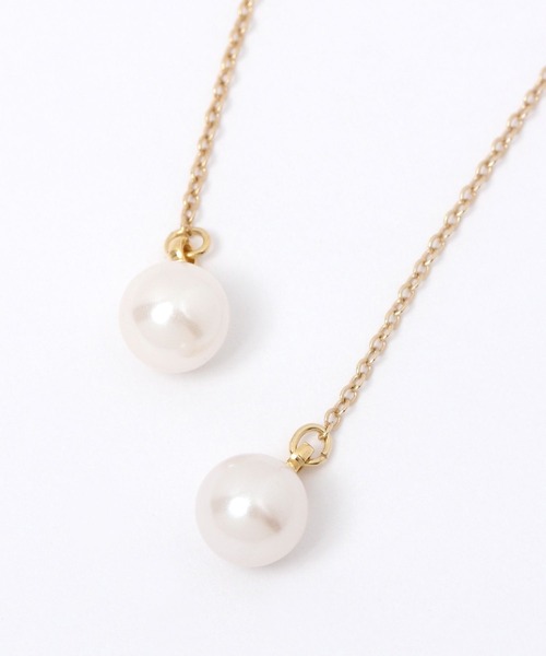 Andemiu（アンデミュウ）の「【谷川りさこコラボ】マルチＷＡＹパールピアス267344（ピアス（両耳用）・レディース・ゴールド・FREE）」の6枚目の写真