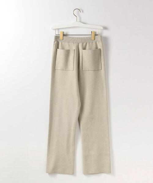 Steven Alan(スティーブンアラン)の「<Steven Alan>COTTON FLARE KNIT PANTS/パンツ(その他パンツ・レディース・ベージュ/ネイビー・M/S)」の9枚目の写真