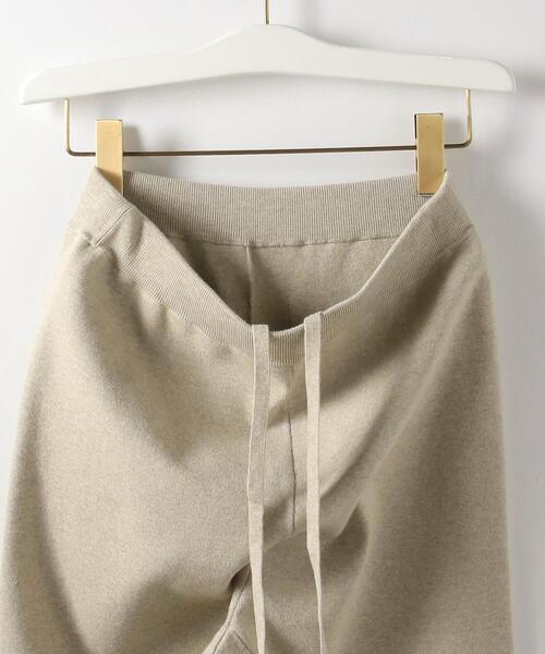 Steven Alan(スティーブンアラン)の「<Steven Alan>COTTON FLARE KNIT PANTS/パンツ(その他パンツ・レディース・ベージュ/ネイビー・M/S)」の10枚目の写真