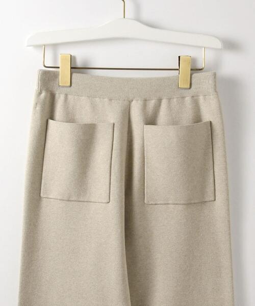 Steven Alan(スティーブンアラン)の「<Steven Alan>COTTON FLARE KNIT PANTS/パンツ(その他パンツ・レディース・ベージュ/ネイビー・M/S)」の14枚目の写真