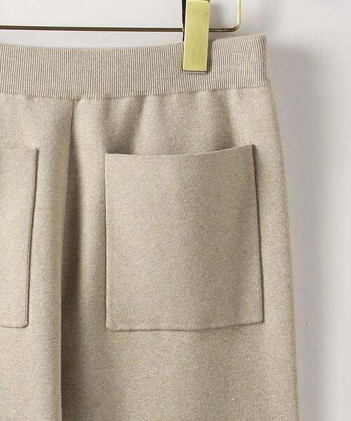 Steven Alan(スティーブンアラン)の「<Steven Alan>COTTON FLARE KNIT PANTS/パンツ(その他パンツ・レディース・ベージュ/ネイビー・M/S)」の15枚目の写真