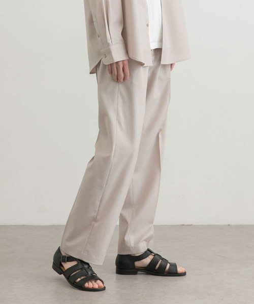 URBAN RESEARCH（アーバンリサーチ）の「WASHABLEウールイージートラウザー（その他パンツ・メンズ・チャコールグレー/グレー系その他/ネイビー・S/M/L）」の3枚目の写真