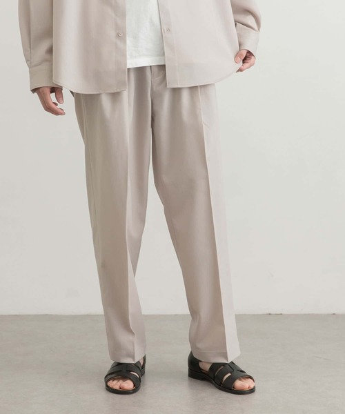 URBAN RESEARCH（アーバンリサーチ）の「WASHABLEウールイージートラウザー（その他パンツ・メンズ・チャコールグレー/グレー系その他/ネイビー・S/M/L）」の10枚目の写真