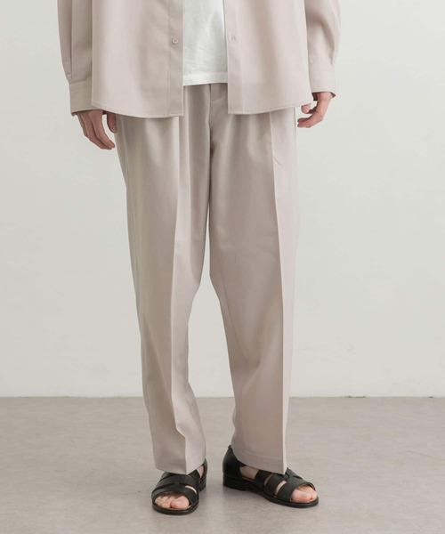 URBAN RESEARCH（アーバンリサーチ）の「WASHABLEウールイージートラウザー（その他パンツ・メンズ・チャコールグレー/グレー系その他/ネイビー・S/M/L）」の22枚目の写真