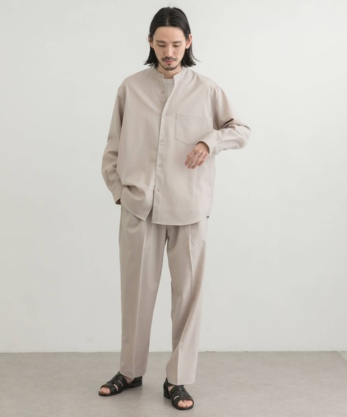 URBAN RESEARCH（アーバンリサーチ）の「WASHABLEウールイージートラウザー（その他パンツ・メンズ・チャコールグレー/グレー系その他/ネイビー・S/M/L）」の19枚目の写真