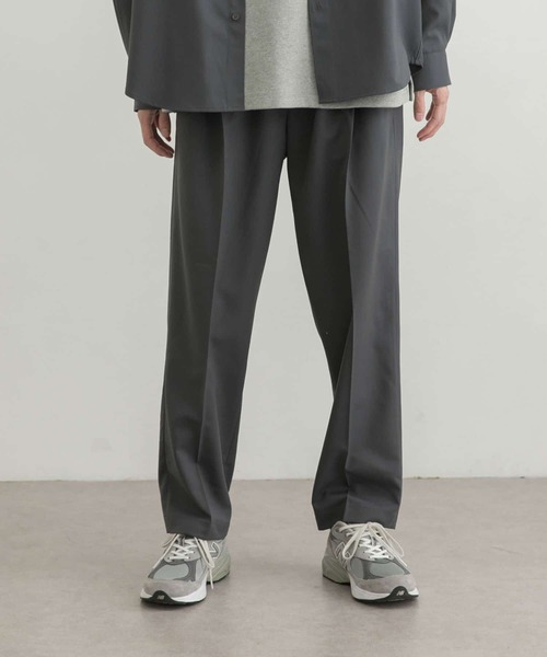 URBAN RESEARCH（アーバンリサーチ）の「WASHABLEウールイージートラウザー（その他パンツ・メンズ・チャコールグレー/グレー系その他/ネイビー・S/M/L）」の13枚目の写真