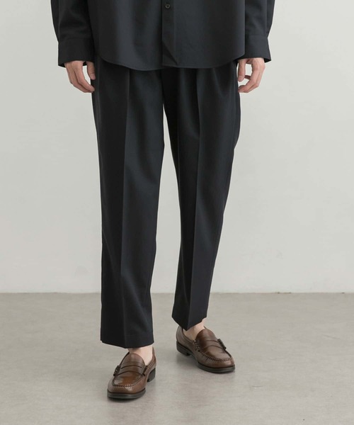 URBAN RESEARCH（アーバンリサーチ）の「WASHABLEウールイージートラウザー（その他パンツ・メンズ・チャコールグレー/グレー系その他/ネイビー・S/M/L）」の5枚目の写真