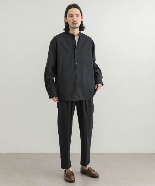 URBAN RESEARCH（アーバンリサーチ）の「WASHABLEウールイージートラウザー（その他パンツ・メンズ・チャコールグレー/グレー系その他/ネイビー・S/M/L）」の14枚目の写真