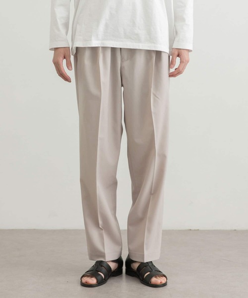 URBAN RESEARCH（アーバンリサーチ）の「WASHABLEウールイージートラウザー（その他パンツ・メンズ・チャコールグレー/グレー系その他/ネイビー・S/M/L）」の8枚目の写真