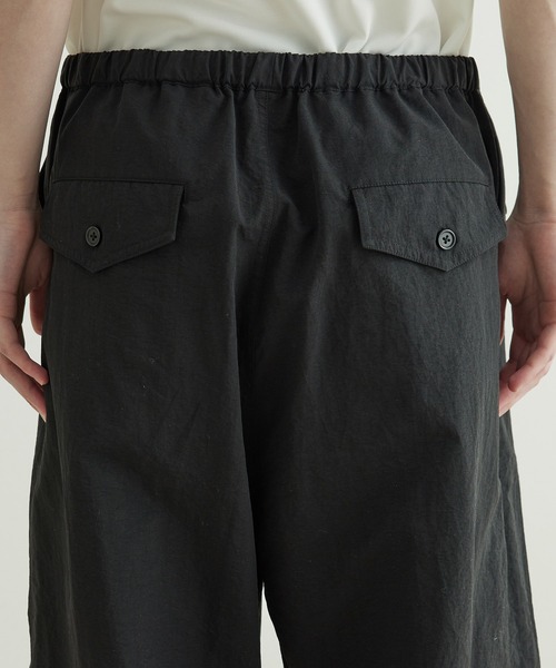 JUNRED（ジュンレッド）の「【トレンド・シャカパン】ニータックパラシュートパンツ（カーゴパンツ・メンズ・ブラック/カーキ・S/M/L）」の9枚目の写真