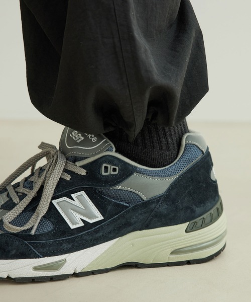 JUNRED（ジュンレッド）の「【トレンド・シャカパン】ニータックパラシュートパンツ（カーゴパンツ・メンズ・ブラック/カーキ・S/M/L）」の4枚目の写真