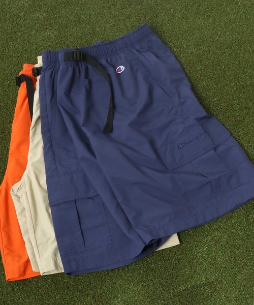 Champion(チャンピオン)の「Champion(チャンピオン)水陸両用ナイロンリップストップクライミングカーゴショーツ(カーゴパンツ・メンズ・ブラック/ベージュ/ネイビー/オレンジ/モスグリーン・M/L/XL)」の4枚目の写真