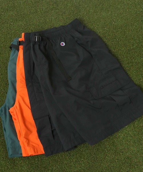Champion(チャンピオン)の「Champion(チャンピオン)水陸両用ナイロンリップストップクライミングカーゴショーツ(カーゴパンツ・メンズ・ブラック/ベージュ/ネイビー/オレンジ/モスグリーン・M/L/XL)」の2枚目の写真