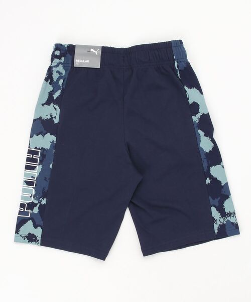 PUMA(プーマ)の「プーマ PUMA ALPHA ジャージー ショーツ_(その他パンツ・キッズ・ブラック/ネイビー・120cm/150cm/130cm/160cm/140cm)」の3枚目の写真