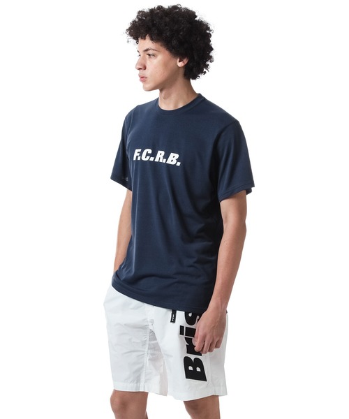 F.C.Real Bristol（エフシーレアルブリストル）の「POLARTEC POWER DRY AUTHENTIC LOGO TEE（Tシャツ/カットソー・メンズ・ネイビー/ブラック/カーキ・MEDIUM/SMALL/LARGE/X-LARGE）」の15枚目の写真