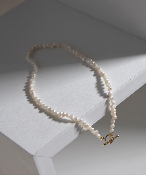 Kana（カナ）の「マンテル 淡水パール ゴールド 結婚式 お呼ばれ ネックレス（ネックレス・レディース・ゴールド・フリー）」の13枚目の写真