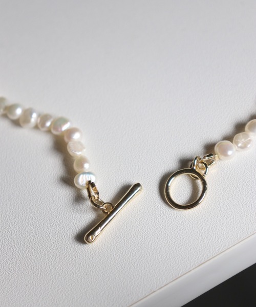 Kana（カナ）の「マンテル 淡水パール ゴールド 結婚式 お呼ばれ ネックレス（ネックレス・レディース・ゴールド・フリー）」の7枚目の写真