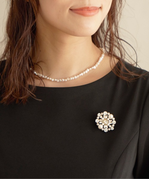 Kana（カナ）の「マンテル 淡水パール ゴールド 結婚式 お呼ばれ ネックレス（ネックレス・レディース・ゴールド・フリー）」の18枚目の写真