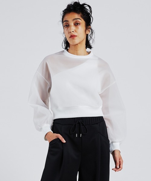 セール インナー付きシースルートップス Tシャツ カットソー Essential エッセンシャル のファッション通販 Zozotown セール インナー付きシースルートップス Tシャツ カットソー Essential エッセンシャル のファッション通販 Zozotown