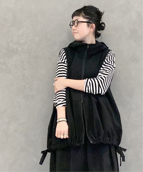 JOURNAL STANDARD LUXE リップワッシャーフードベスト JOURNAL STANDARD LUXE（ジャーナルスタンダード ラックス）の「リップ