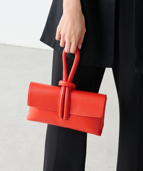 Lui's（ルイス）の「ワンハンドルハンドバッグ（ハンドバッグ・レディース・ブラック/ホワイト/ミント/ブルー/レッド・FREE）」の5枚目の写真