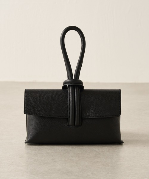 Lui's（ルイス）の「ワンハンドルハンドバッグ（ハンドバッグ・レディース・ブラック/ホワイト/ミント/ブルー/レッド・FREE）」の3枚目の写真