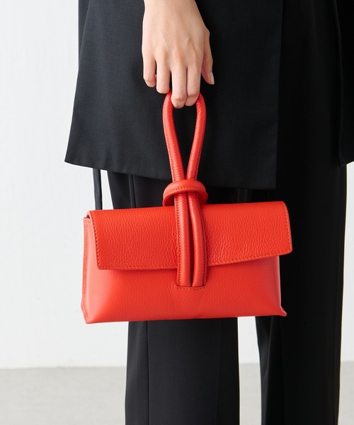 Lui's（ルイス）の「ワンハンドルハンドバッグ（ハンドバッグ・レディース・ブラック/ホワイト/ミント/ブルー/レッド・FREE）」の14枚目の写真